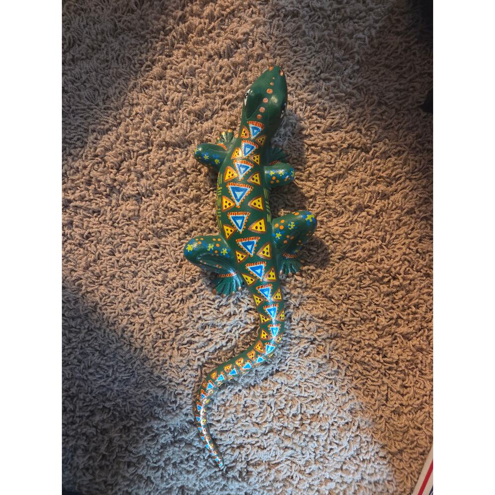 Talavera Pottery Lizard Green (Small)